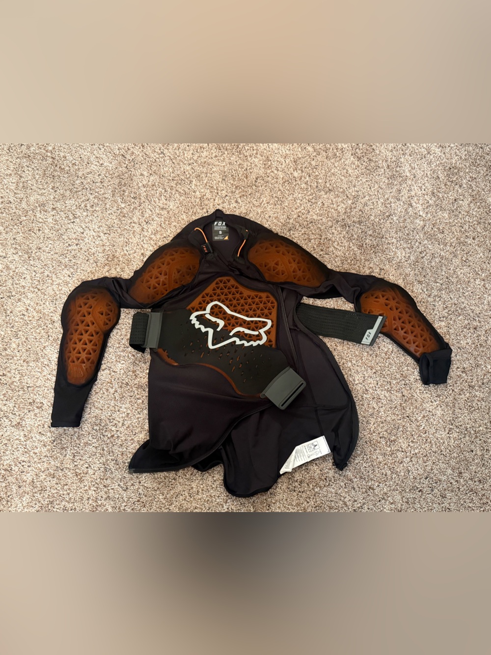 Fox Baseframe Pro D30 Motocross Dirt Bike Chest Guard Jacket